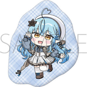 ダイカットクッション 雪花ラミィ hololive‐探偵と怪盗、美術館に仕掛けられた謎‐事後通販