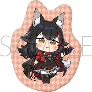 ダイカットクッション 大神ミオ hololive‐探偵と怪盗、美術館に仕掛けられた謎‐事後通販