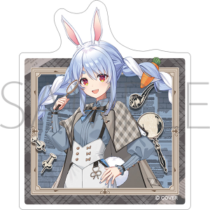 ステッカー 兎田ぺこら hololive‐探偵と怪盗、美術館に仕掛けられた謎‐事後通販