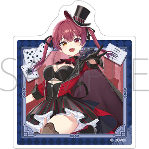 ステッカー 宝鐘マリン hololive‐探偵と怪盗、美術館に仕掛けられた謎‐事後通販