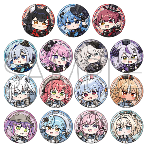 キャラバッジコレクション ミニキャラver. hololive‐探偵と怪盗、美術館に仕掛けられた謎‐事後通販