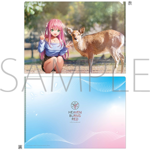 ヘブンバーンズレッド スクエア缶バッジ／朝倉可憐: キャラ