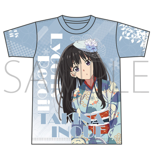 リコリス・リコイル フルグラフィックTシャツ 描き下ろし 夏 井ノ上