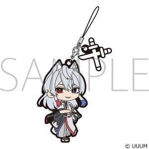 カラフルピーチ ラバーストラップ／えと: キャラグッズ