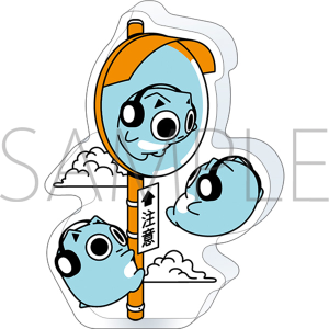 ブルーハムハム ころっと アクリルフィギュア スクーター