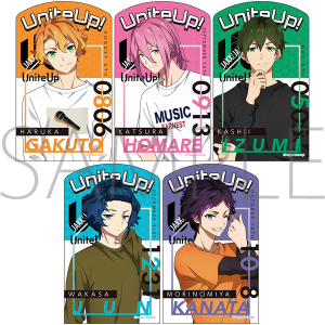 簡易包装 uniteup!推しちゃれE賞 等身缶バッジ香椎一澄8点