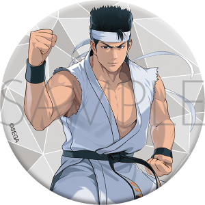 バーチャファイター 缶バッジ 結城 晶