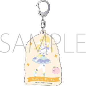 紫雲清夏痛バッグ+キーホルダー2点+アクスタ 学園アイドルマスター アクリルキーホルダー/ゆるパレット 紫雲