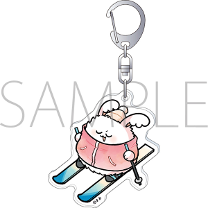 なにがでるかな？うさむすびくじ アクリルキーホルダー | Phoca
