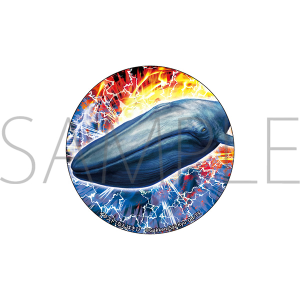 最強王図鑑 商品通販 缶バッジ(原作) シロナガスクジラ