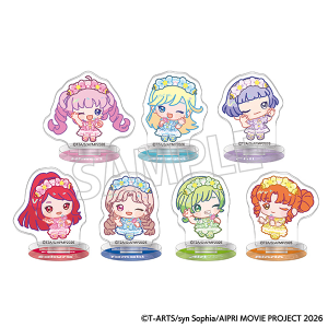 映画ひみつのアイプリ まんかいバズリウムライブ! ちゅあスタ ミニチュアアクリルスタンドコレクション/A