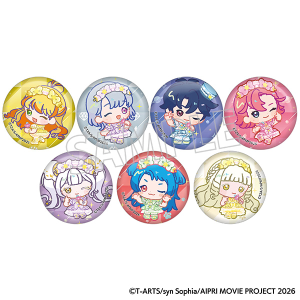 映画ひみつのアイプリ まんかいバズリウムライブ! ミニキャラバッジコレクション/B