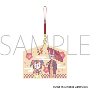 The Amazing Digital Circus　絵馬風キーホルダー／A