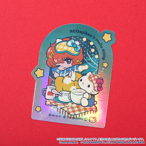 胸きゅん展 × SANRIO CHARACTERS ステッカー REOspikee×Hello Kitty_A