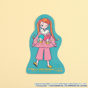 胸きゅん展 × SANRIO CHARACTERS ステッカー F*Kaori×LittleTwinStars_B