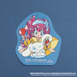 胸きゅん展 × SANRIO CHARACTERS ステッカー Yo-ko×Cinnamoroll_B