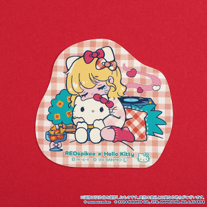 胸きゅん展 × SANRIO CHARACTERS ステッカー REOspikee×Hello Kitty_C