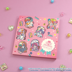 びじゅある ロウきゅーぶ!　全員集合クリアファイル　セット 胸きゅん展 × SANRIO CHARACTERS クリアファイルセット A