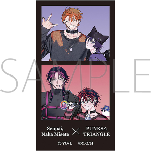 PUNKS△TRIANGLE ホロ缶バッジ PUNKS△TRIANGLE ホロ缶バッジ 沖田有帆 沖田有帆 『PUNKS