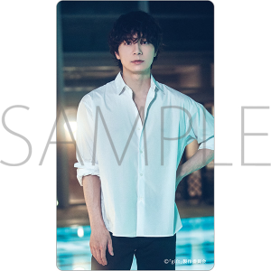 ドラマ「gift」放送記念グッズ ラメ入りアクリルブロック 秋葉浩太