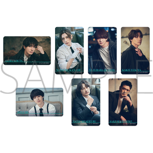 ドラマ「gift」放送記念グッズ クリアカードコレクション (全7種)