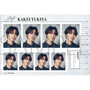 ドラマ「gift」放送記念グッズ 証明写真館 筧有起哉