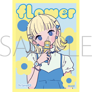 Artevelo@J[hX[u@킫@uflowerviart-001j